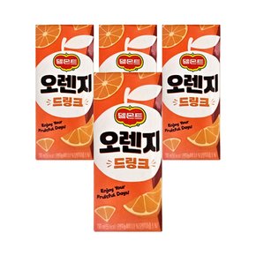 굿 델몬트 오렌지드링크190ml 4팩