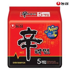 농심 신라면 120g x 5봉