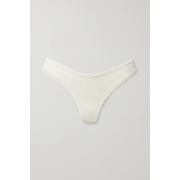스킴스 코튼 컬렉션 2.0 코튼 혼방 저지 텅 팬티 상그리아 오프 화이트 11452292647001319