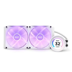 NZXT KRAKEN Elite RGB 280 White 간이 수냉 CPU 쿨러 RL-KR28E-W1 140mm RGB 팬 2기 3623