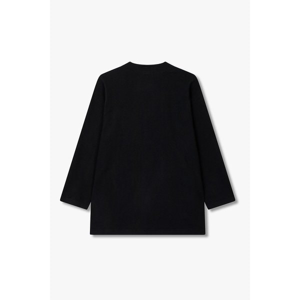 [HOMME]울 블렌드 라운드넥 버튼업 셔츠 6625320010000