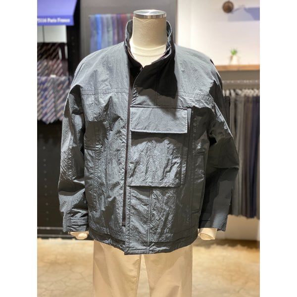 [시흥점] S/S 가먼트다잉 워싱 네이비 오버핏 점퍼 (RPEMBU09A)