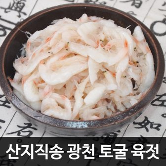 푸르젠 [산지직송] 광천토굴에서 숙성한 국산 새우젓 육젓 500g(상품)