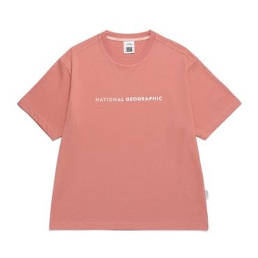 내셔널지오그래픽 【특가할인20%▼】W 오버핏 반팔 티셔츠 N242WTS110(전3종)(정상가:69,000원)