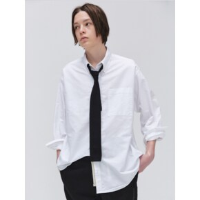 Button Down Oxford Shirts - White