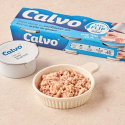 칼보 해바라기유 참치 65g*3입