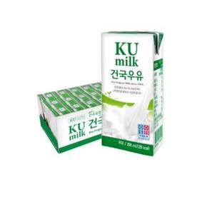 건국대학교 건국유업 멸균우유 200ml x 24팩 (S38037565)