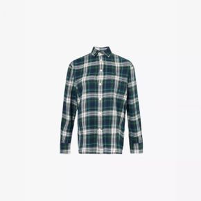 5475580 Ralph Lauren Flannel-texture check-print cotton shirt