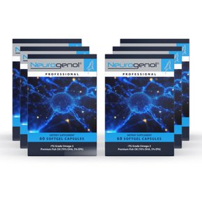 이노헬스앤케어 뉴로제놀 프로페셔널 60연질캡슐 6개