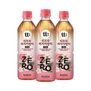 티트라 블랜딩티 제로 피치아쌈티 500ml 24개