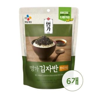  CJ 비비고 명가 한식간장 김자반 50g x 6개