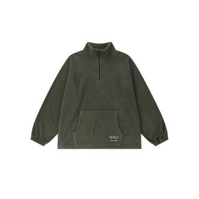 Fleece classic pullover (olive)