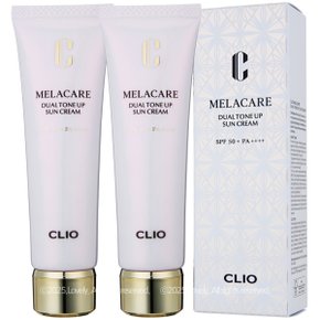 멜라케어 듀얼 톤업 선크림 40ml x2개