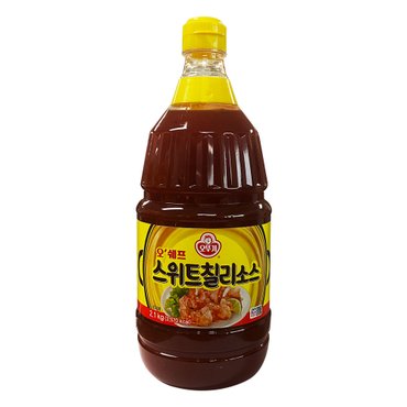 오뚜기 오쉐프 스위트칠리소스 2.1kg 6개