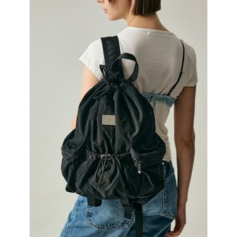샐러드볼즈 LIGHT STREET SMALL BACKPACK [BLACK]