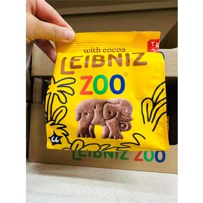 라이프니츠 Zoo 과자 빈츠 밀크비스킷 코코아 100g