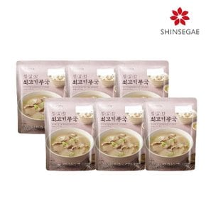 정갈한 소고기 무국 500g x 6팩