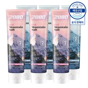[애경] 2080 퓨어 솔트 치약 120g x6개