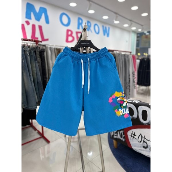 [여주점] 사이드베어자수반바지,BL컬러JHET81503