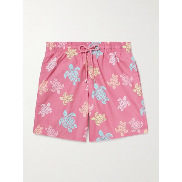 빌보콰 모레아 스트레이트 레그 미드 렝스 프린트 ECONYL® 스윔 쇼츠 46376663162874794