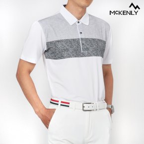 [MCKINLY] 맥킨리 남성 투톤 데일리 반팔티셔츠 Model No_E2-3M083