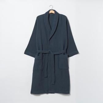 JAJU 와플면 배스가운(남성)_네이비 J623902002856