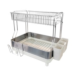 컴팩트 데코 식기건조대 2단 CKA-4202Y 국내생산