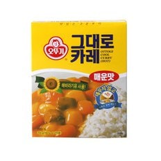 그대로카레매운맛200g