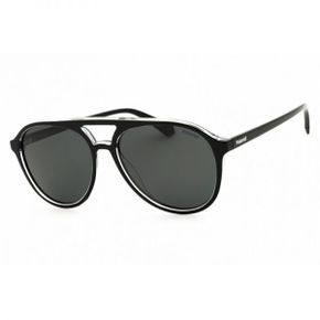 폴라로이드 폴라라이즈 그레이 파일럿 Unisex 선글라스 PLD 4162 S 07C5 M9 56 1237324