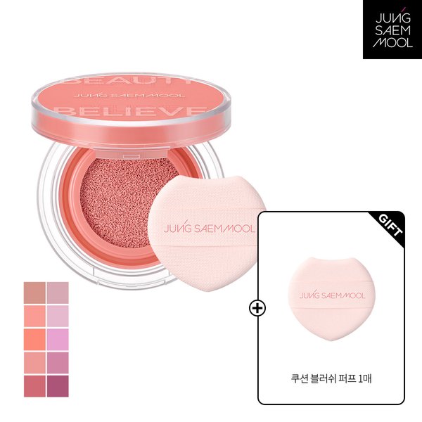 아티스트 쿠션 블러쉬 + 블러쉬 퍼프 1매