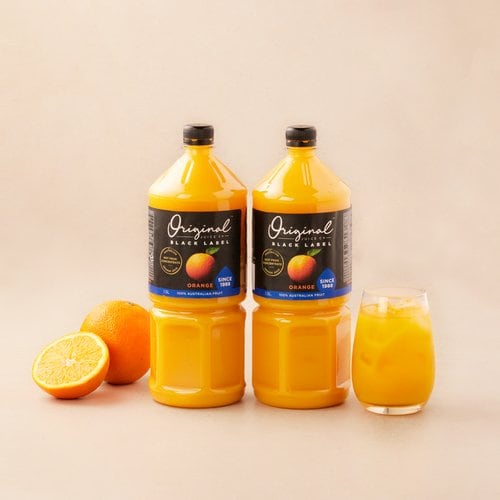 블랙라벨 착즙 오렌지주스 100% 1.5L X 2EA