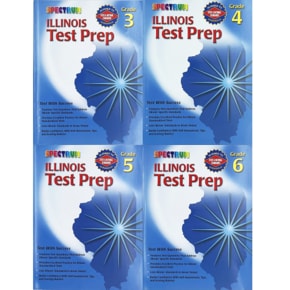 영어 수험서 ISAT 준비 SPECTRUM ILLINOIS Test Prep 4종 45-3