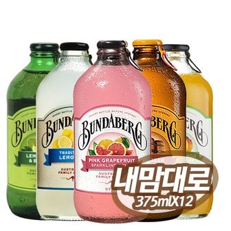 분다버그 내맘대로 3종 혼합하기 bundaberg 375mlX12(병) 기획구성