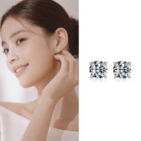 18KGP 1캐럿 엑설런트등급 D컬러 모이사나이트 목걸이 귀걸이 반지 균일가전