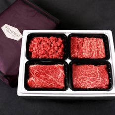 [산지직송/냉장] 한우 정육세트 2호 1.6kg(국거리,불고기,장조림,산적)