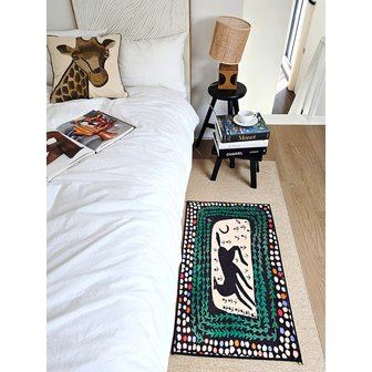 블랑쉬하우스 포레스트 디어 아트 러그 발매트 주방매트