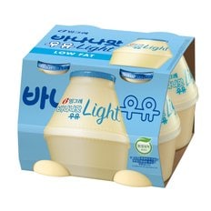 바나나맛 우유 라이트(240ml4개) 960ml