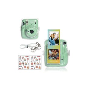 WOGOZAN 워고잔 클리어 케이스 후지 필름 Instax Mini 11 즉석 카