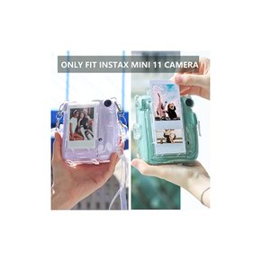 WOGOZAN 워고잔 클리어 케이스 후지 필름 Instax Mini 11 즉석 카