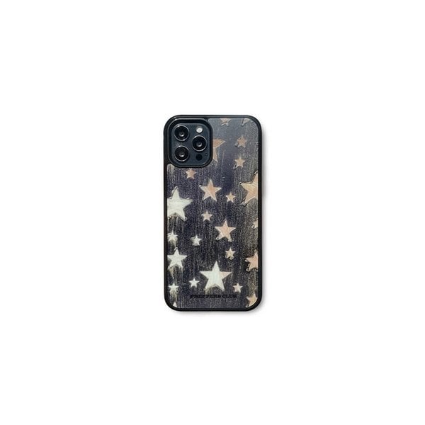SILVER STAR CASE *GLASS TYPE 실버스타 글라스 폰케이스