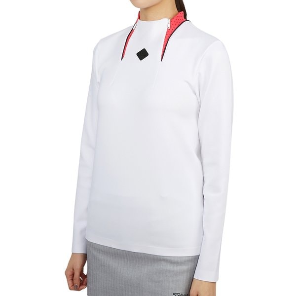 [부산점] 스크래치 골프웨어 여성 반집업 긴팔티셔츠 AWJS06569 0000
