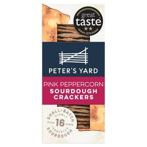 [해외직구] Peters Yard 피터스야드 핑크 페퍼콘 사워도우 크래커 90g 4팩