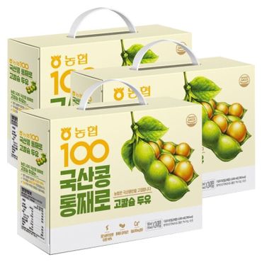 농협 국산콩100 두유 고칼슘 190ml x72입[30187247]