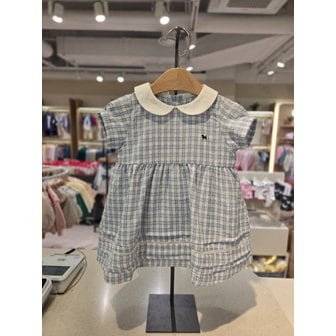 블루독베이비 [파주점] (BL) 우븐 반소매 원피스세트 4531340002