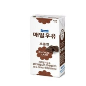 매일유업 초콜릿 우유, 200ml 48개