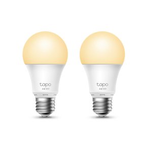 스마트전구 LED 전구 조광전구 스마트 조명 색온도 조절 IOT전구 구글연동 Tapo L510E (2-pack)