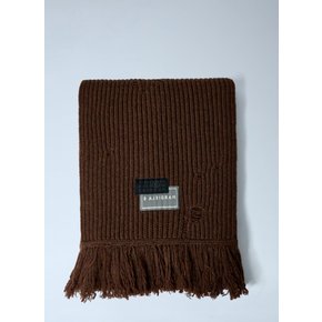 Distressed Wool-Blend Scarf