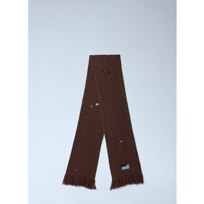 Distressed Wool-Blend Scarf
