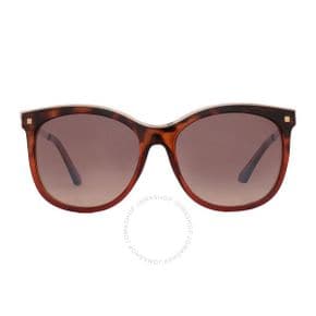 4664435 Guess Factory Brown Mirror Cat Eye Ladies Sunglasses