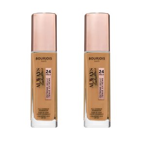 부르조아 올웨이즈 패블러스 롱래스팅 파운데이션 SPF 20 2팩 shade 520 Caramel 30 ml